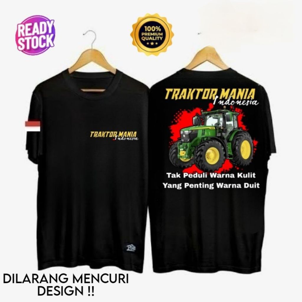 KAOS TSHIRT TRAKTOR MANIA INDONESIA//KAOS DRIVER TRAKTOR
