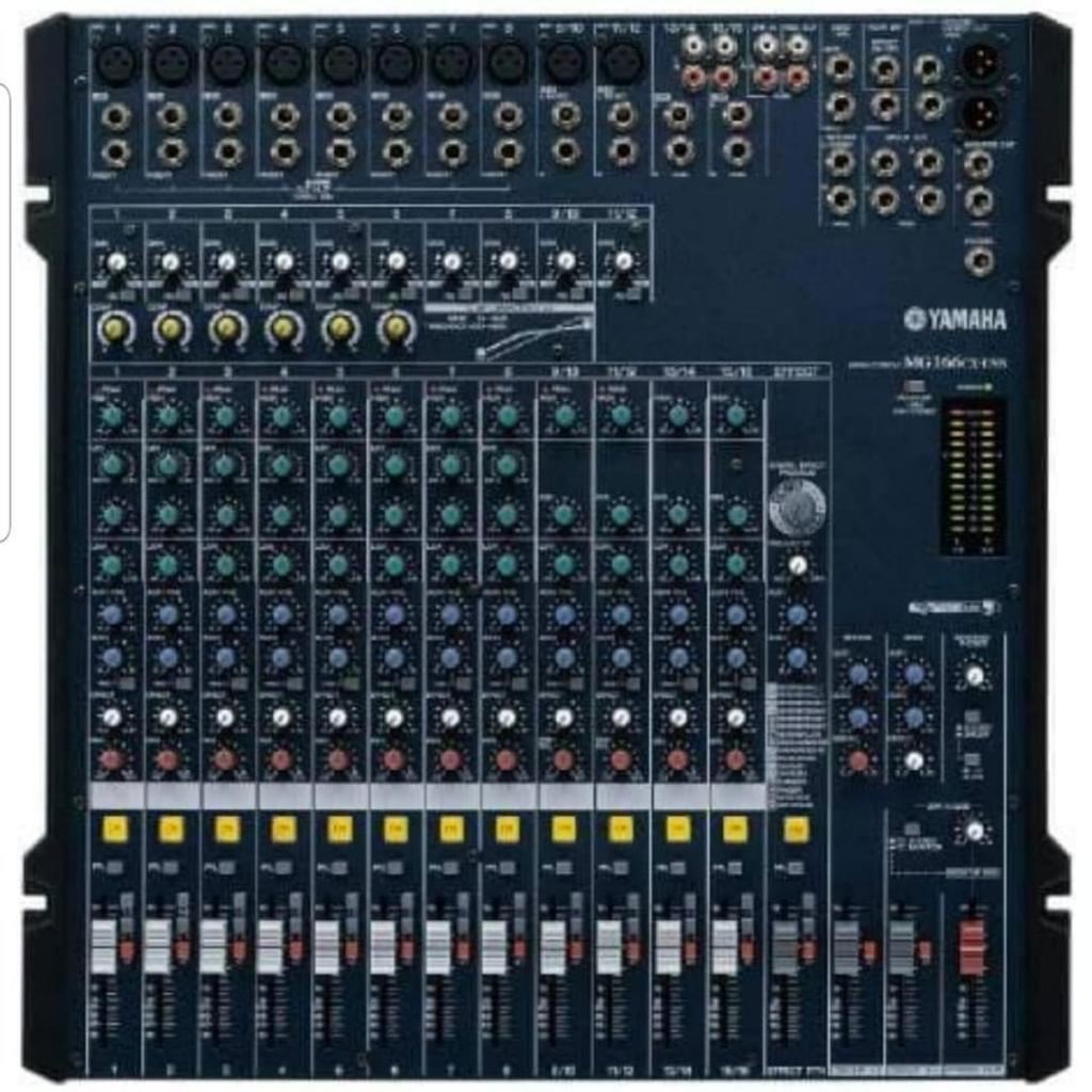 mixer yamaha MG 166 CX / MG166 CX / MG166 CX ( 16 Channel )