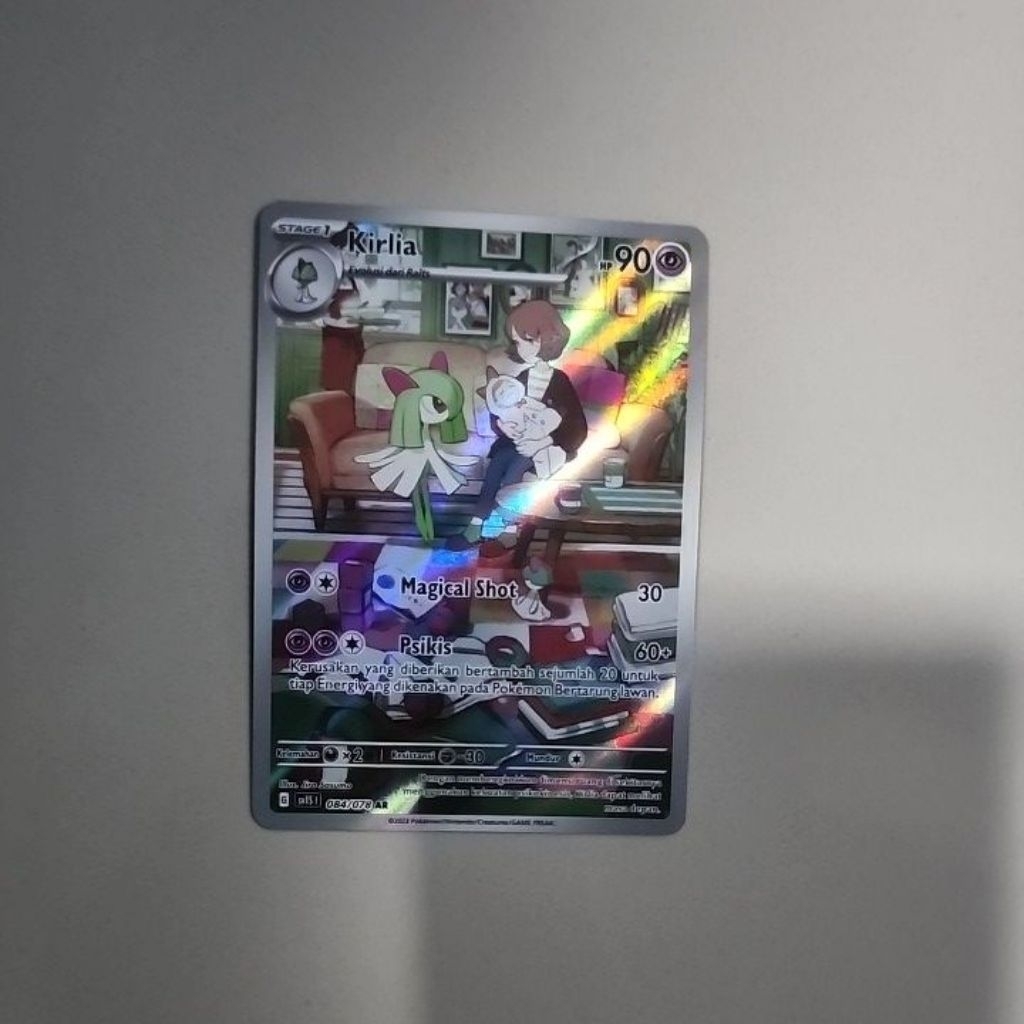 kartu pokemon AR kirlia