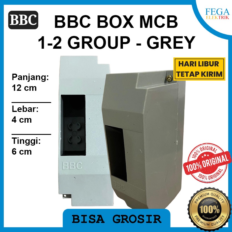 BBC Box MCB 1-2 Group – Box Panel Listrik Mini untuk MCB Rumah