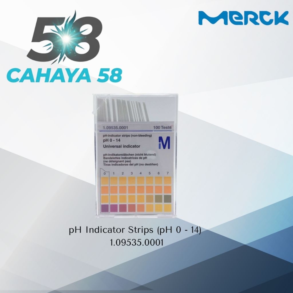 pH indicator strips  pH 0-14 (Universal Indicator)