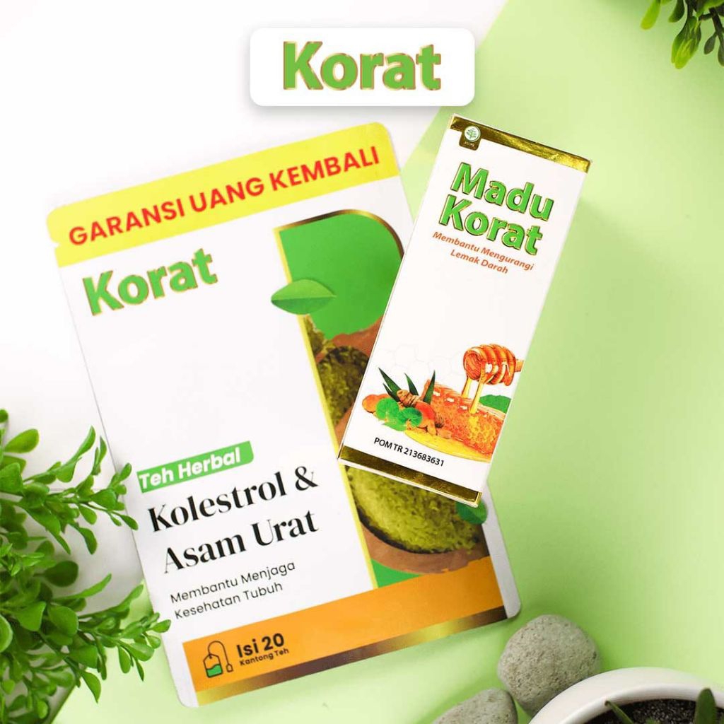 Madu Korat Penurun Kolesterol & Asam Urat Original