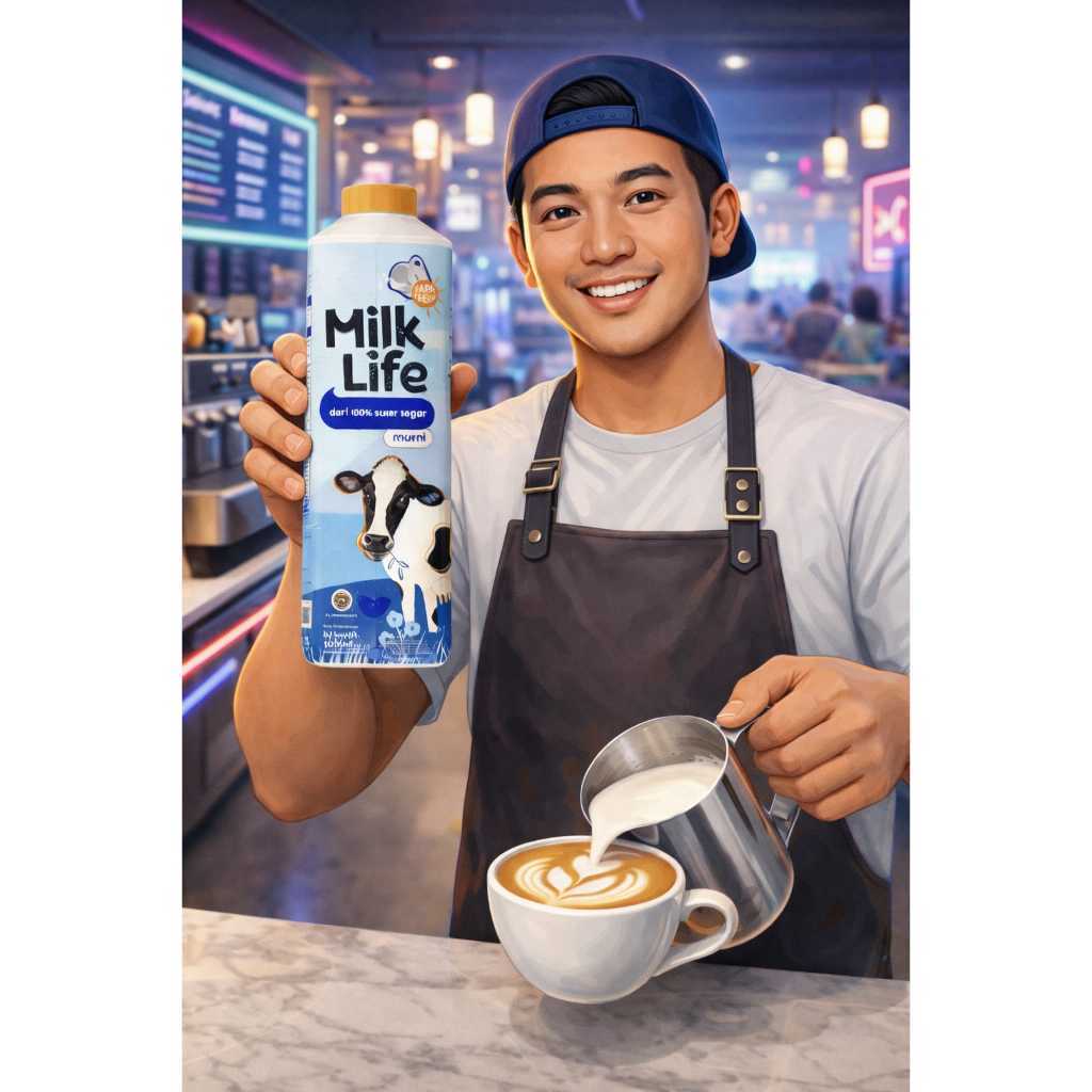 Susu Freshmilk Milk Life 1 Liter