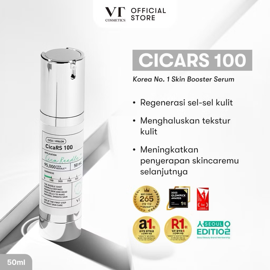 Preloved VT Cosmetics - CicaRS 100 Skin Booster