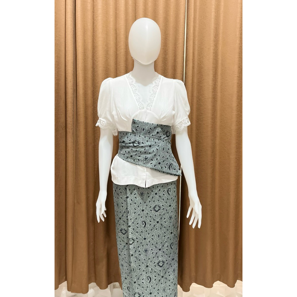 kamen batik premium set selendang