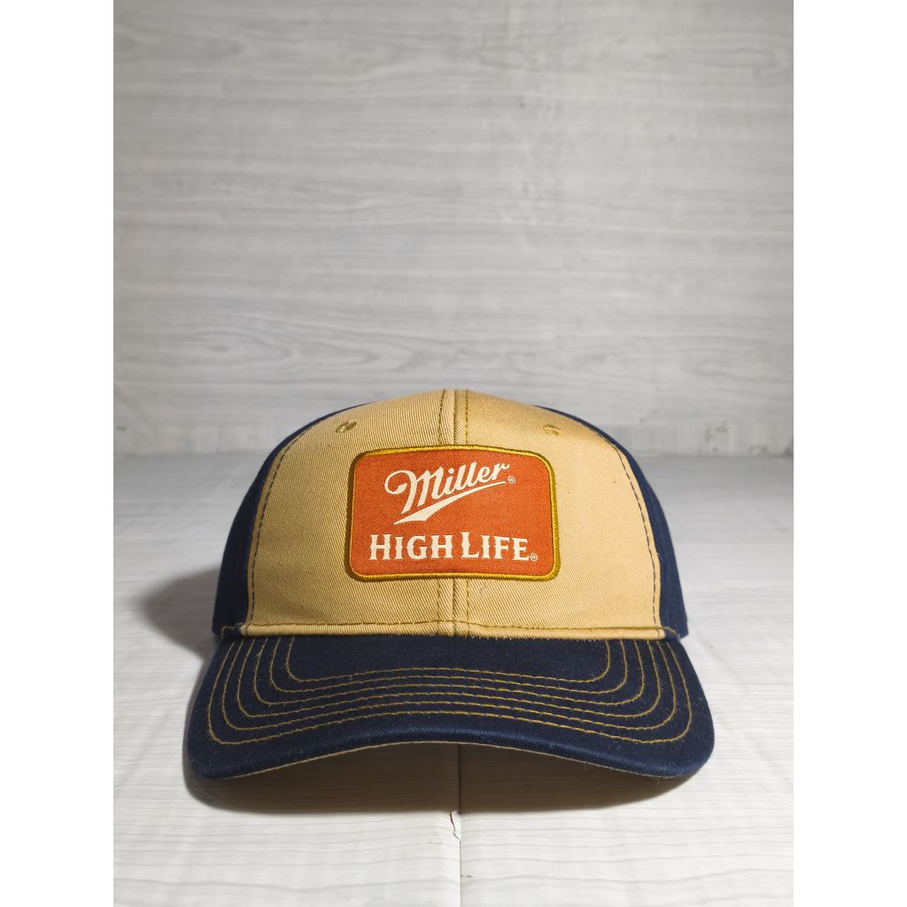 Topi vintage patch Miller