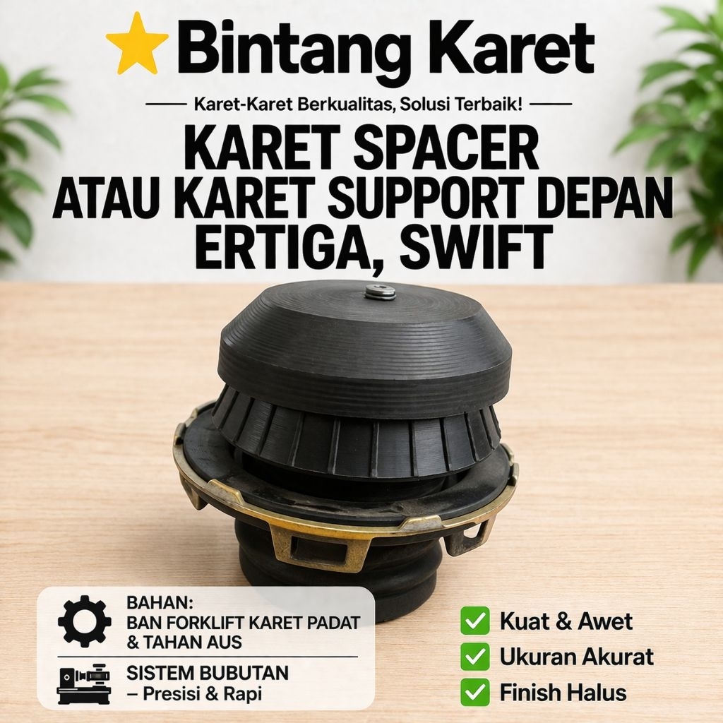 Karet Spacer Depan Ertiga Swift | Karet Support Shock Depan | Karet Per Mobil Kuat Tahan Lama