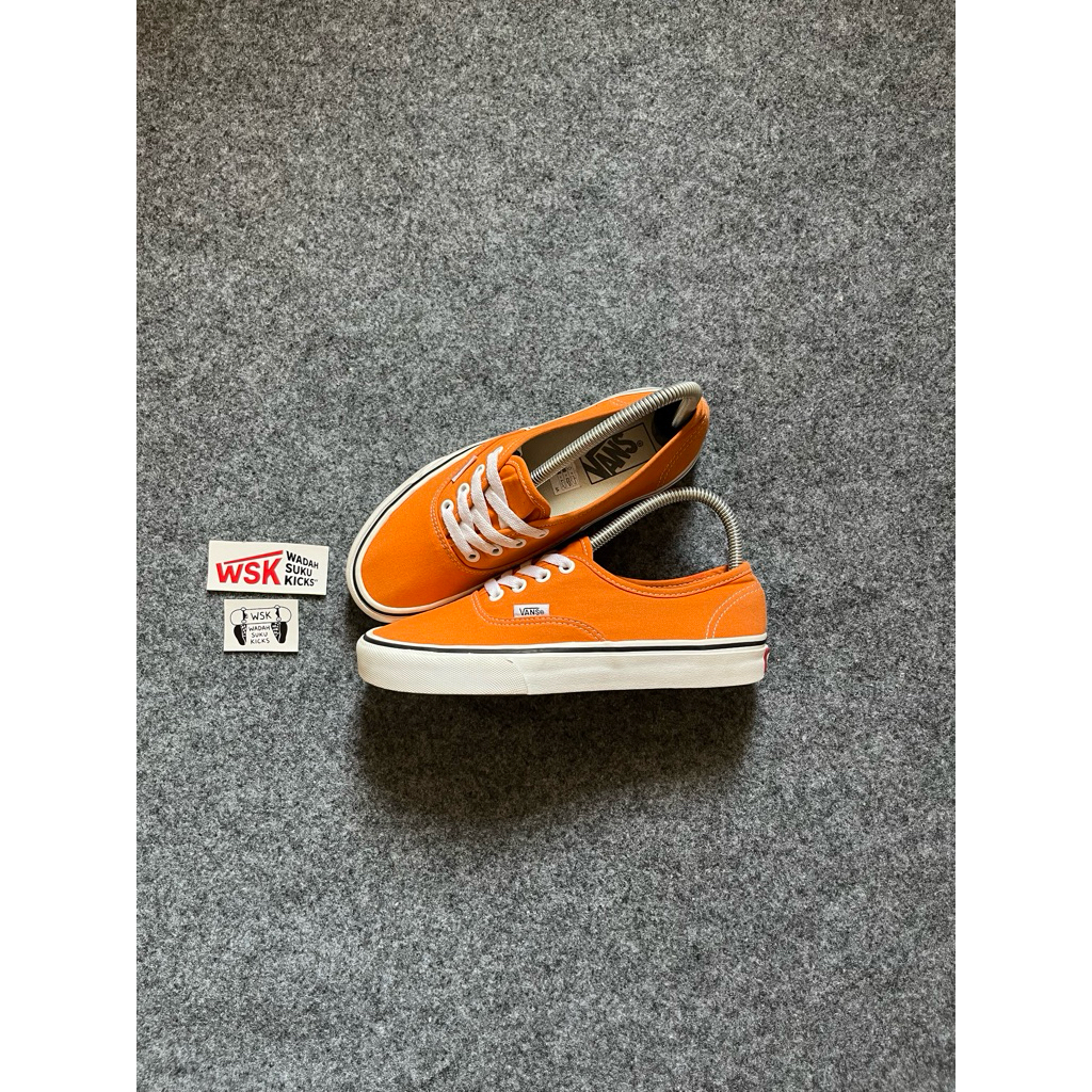 Vans Authentic Orange Size 37 | Second Original Good Condition