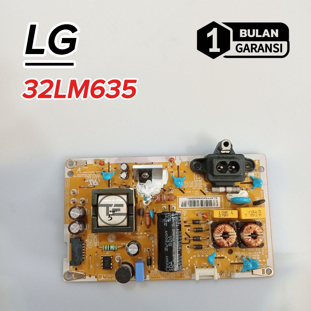 POWER SUPPLY LG 32LM635 REGULATOR PSU TV LG 32LM635 MESIN TV LED