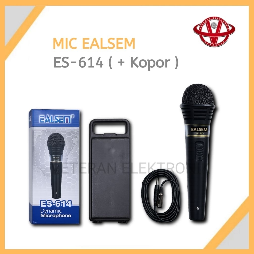 Mic Kabel EALSEM ES-614 + Koper