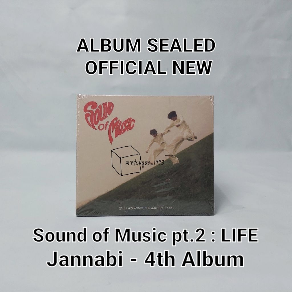 [ READY SEALED ] Jannabi - 4th Album [ Sound of Music pt.2 : LIFE ] Official Kpop Album New