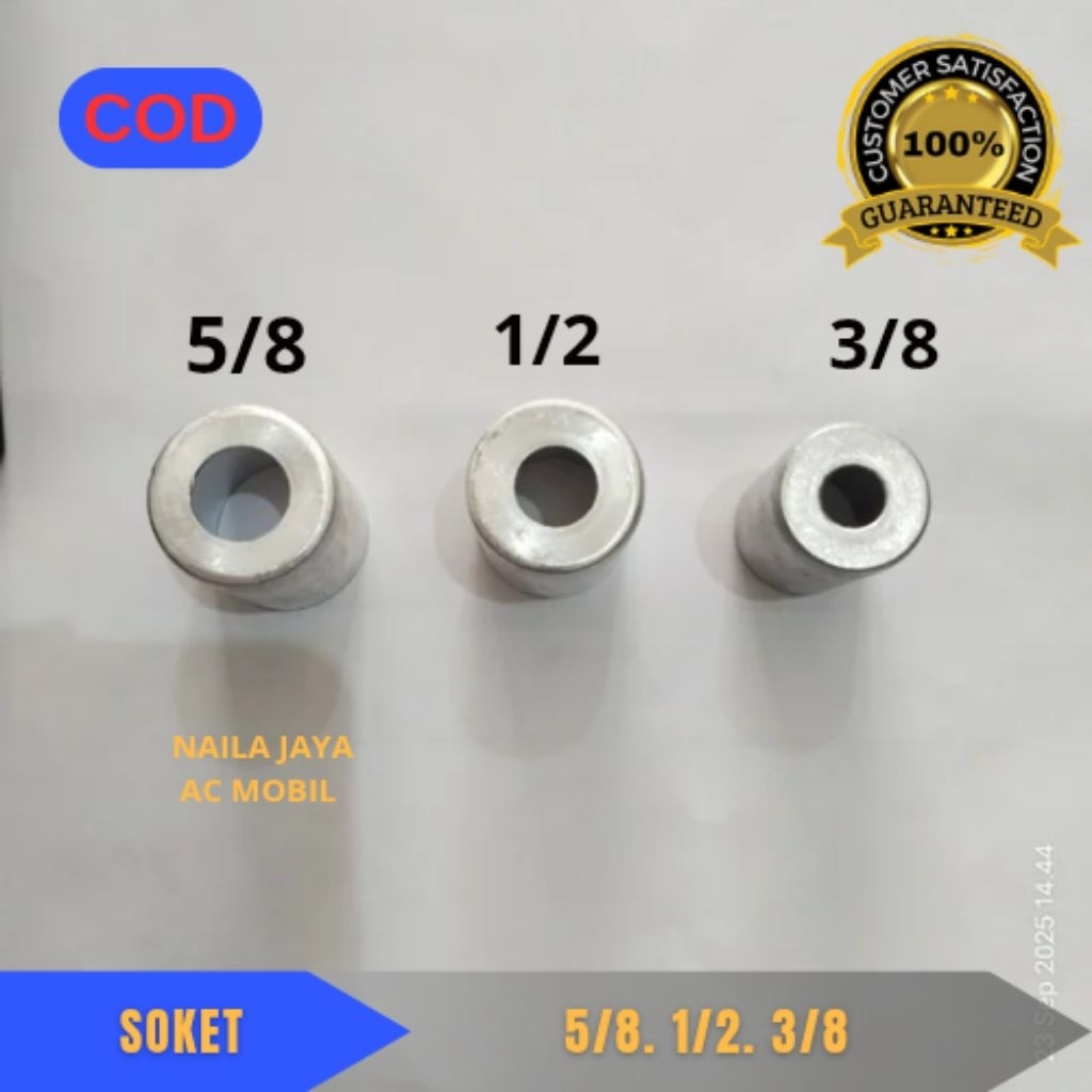 SLUP SOKET SELANG AC MOBIL R134