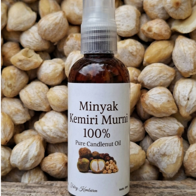 Minyak Kemiri Murni 100% - Minyak Kemiri Murni Penumbuh rambut rontok