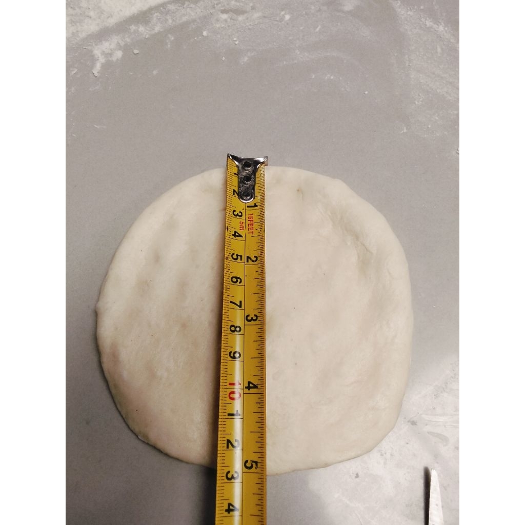 base pizza/pizza frozen ukuran 15x15