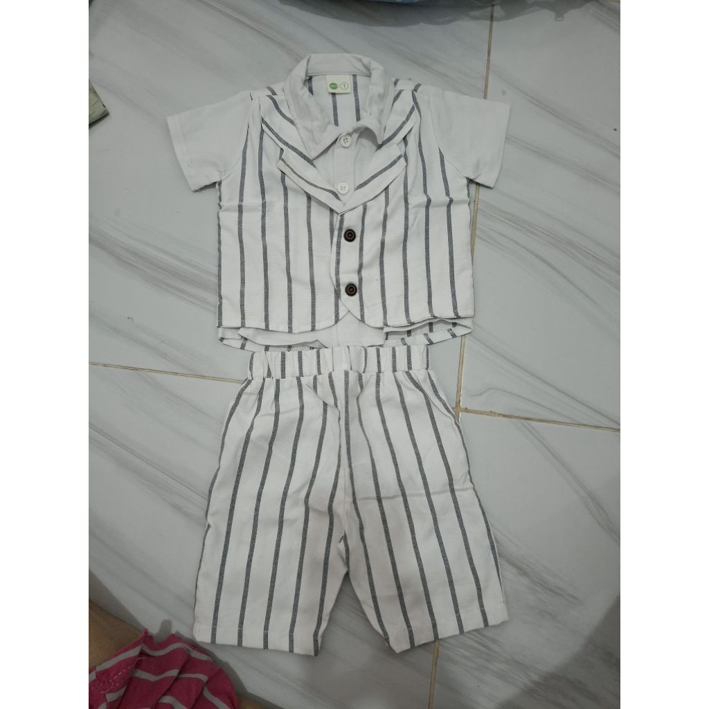 Setelan Jas Bayi Laki Laki/Tuxedo Anak Laki Laki/Preloved Like New