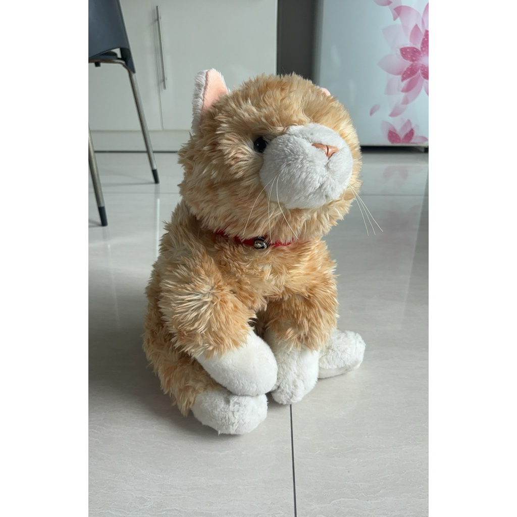 PRELOVED BONEKA KUCING BESAR