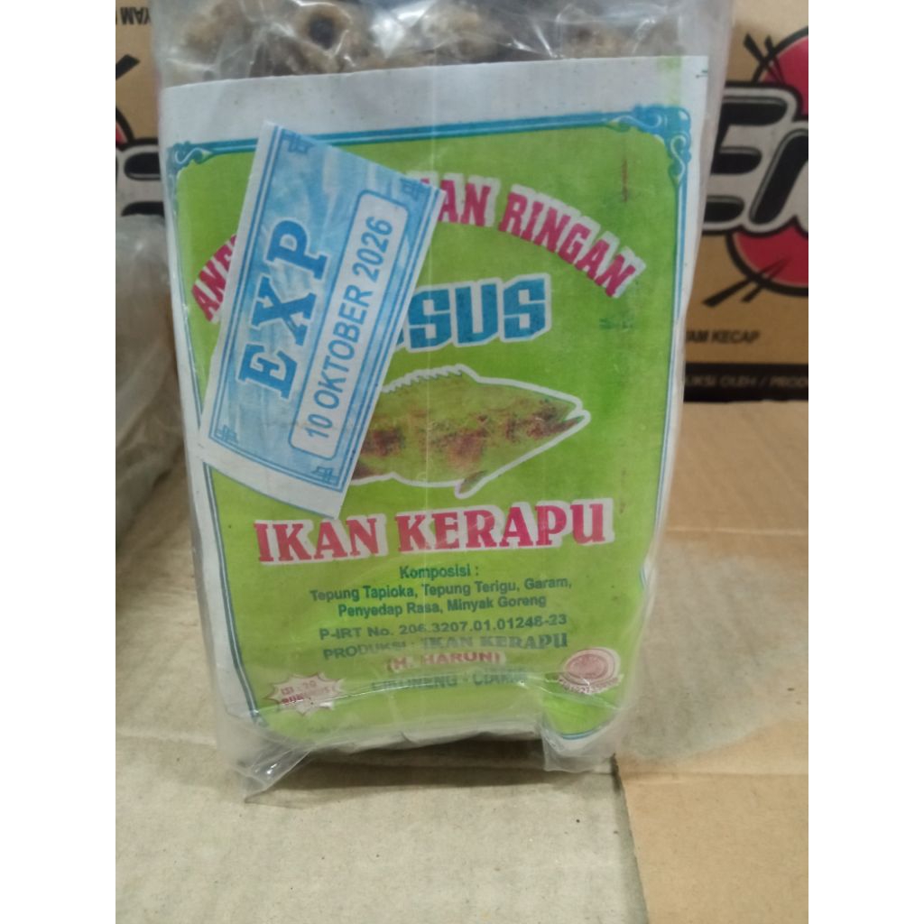 Basreng Picsus Ikan Kerapu