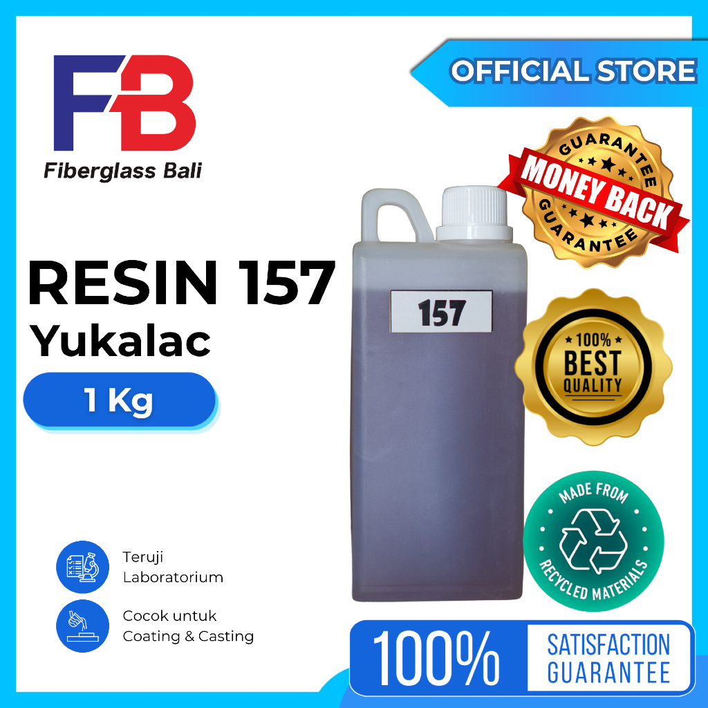 Resin Yukalac 157 Resin Butek untuk Kapal dan Fiberglass