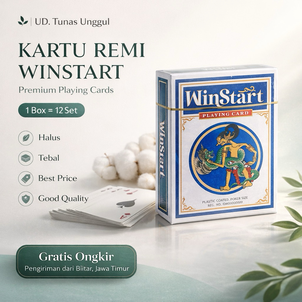 1Box KARTU REMI WINSTAR 4 JOKER / REMI WAYANG