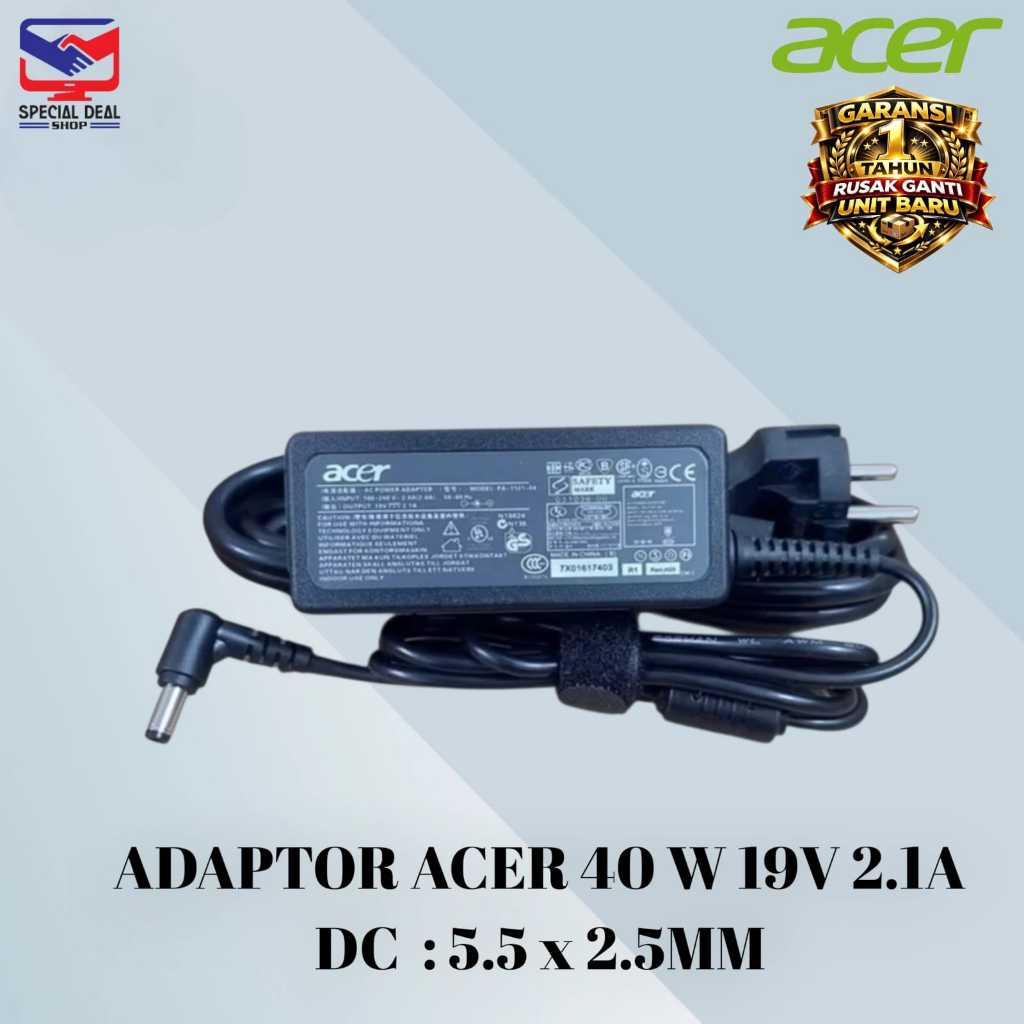 Adaptor Charger Laptop Acer Z3 Z3-451 Z3-451/8 ( 19V - 2.1A )