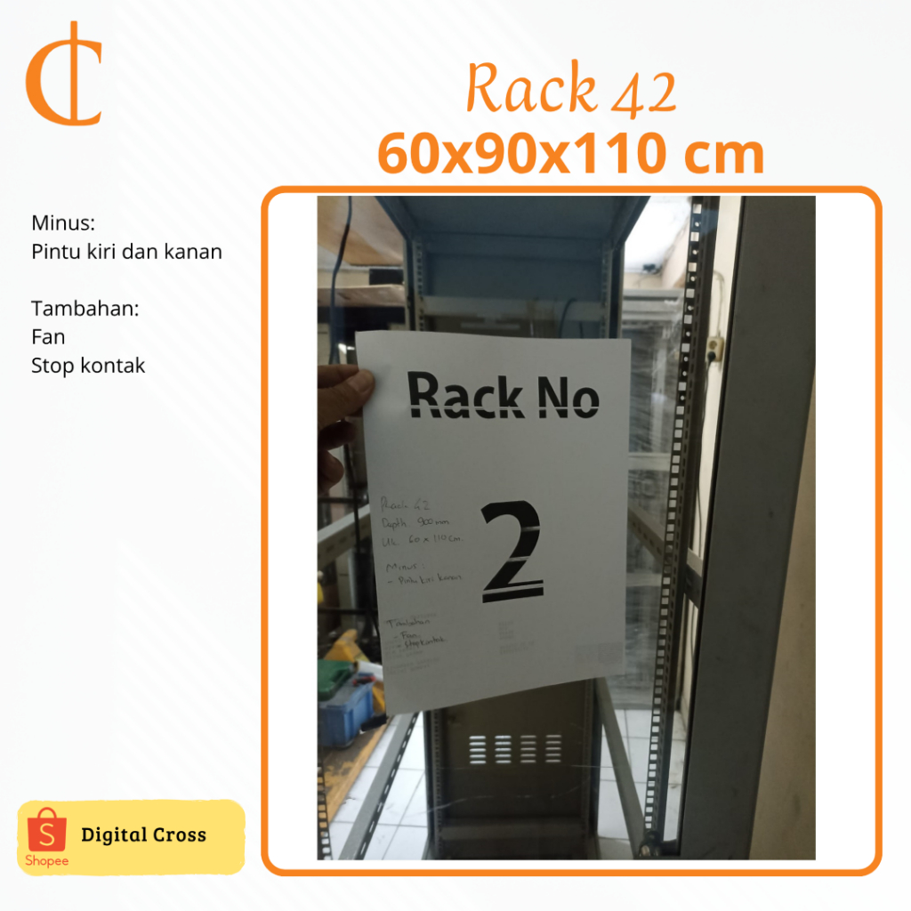 Rack 42 Rack server bekas