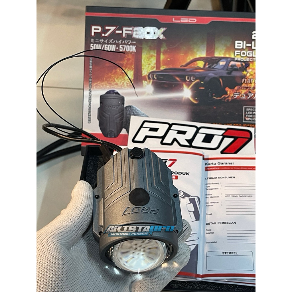 FOGLAMP PRO7 P.7-F20X | BILED FOGLAMP PROJECTOR 2 Inch PRO7  | LAMPU KABUT PRO7 | FOGLAMP PRO7 P.7F2