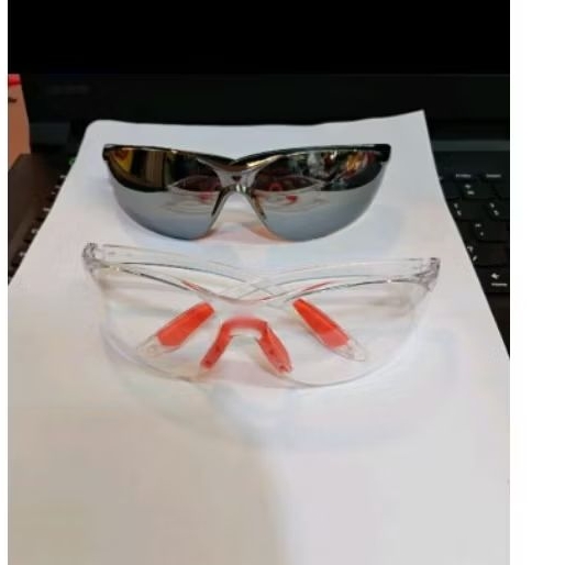 KACAMATA SAFETY HITAM SMOKE/KACAMATA SAFETY CLEAR