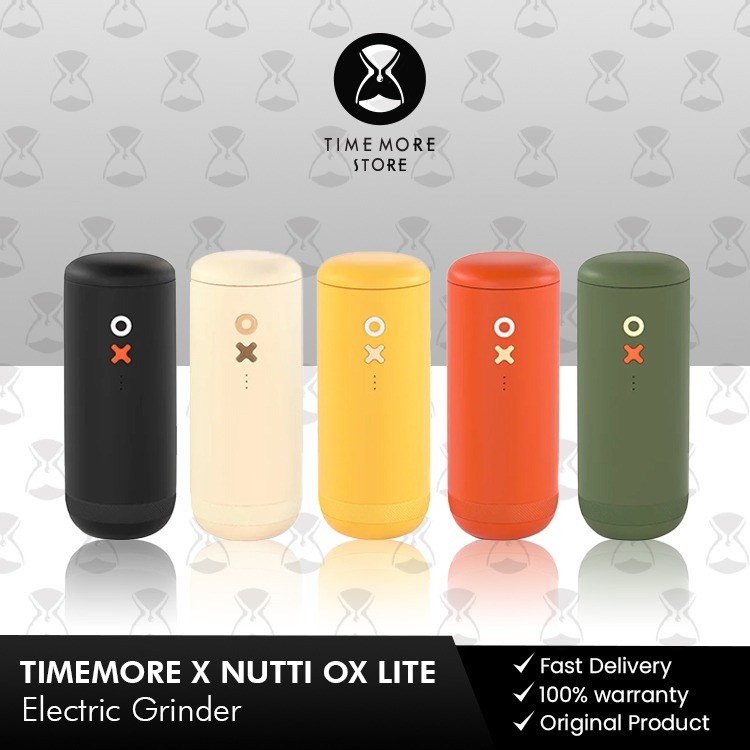 timemore x nuttii ox lite portable electric grinder / grinder kopi elektrik / alat giling biji kopi 
