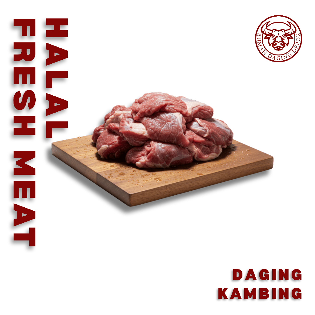 [Rumah Daging Depok] Daging Kambing/Fillet Paha Kambing | 500g/1000g