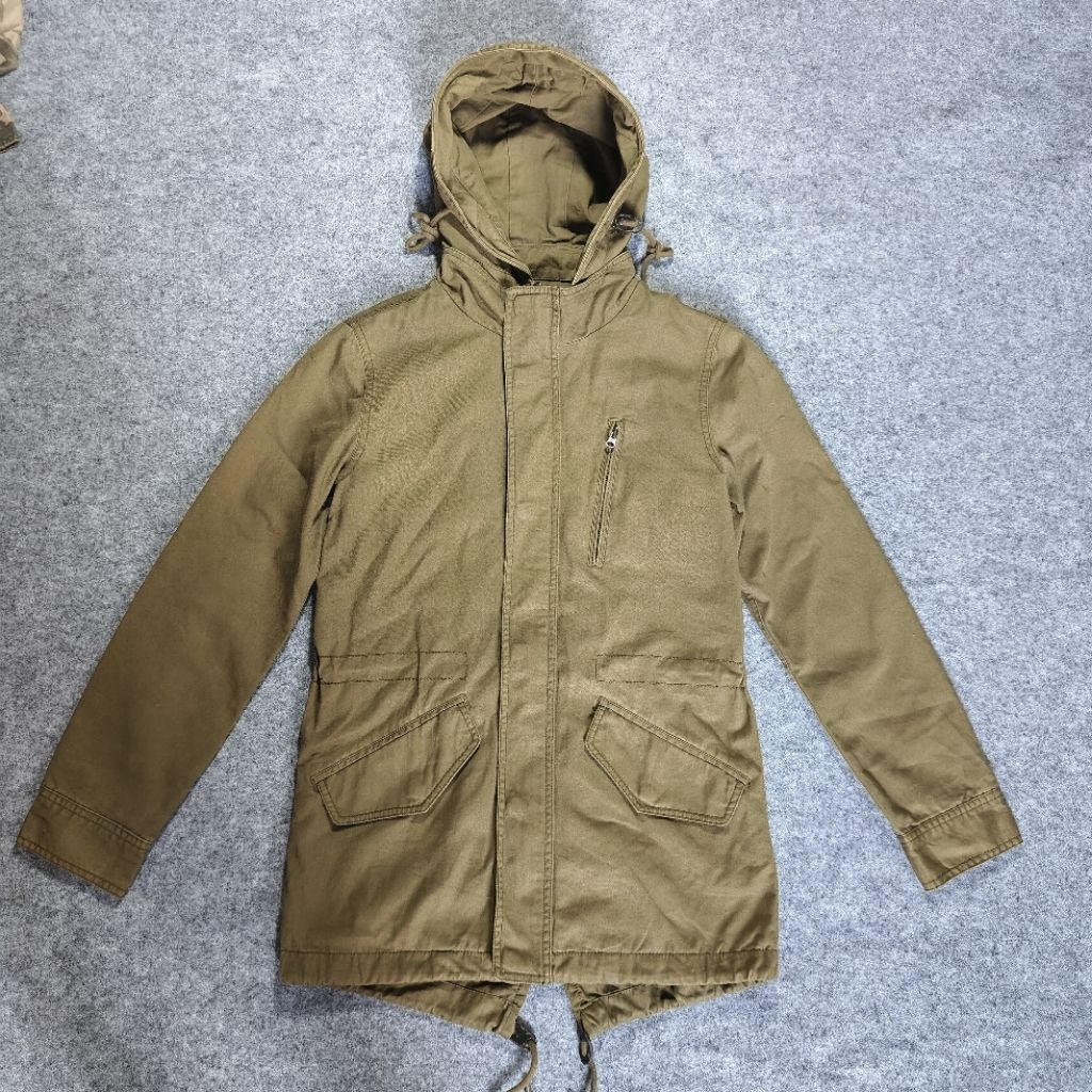 union bay fishtail parka army