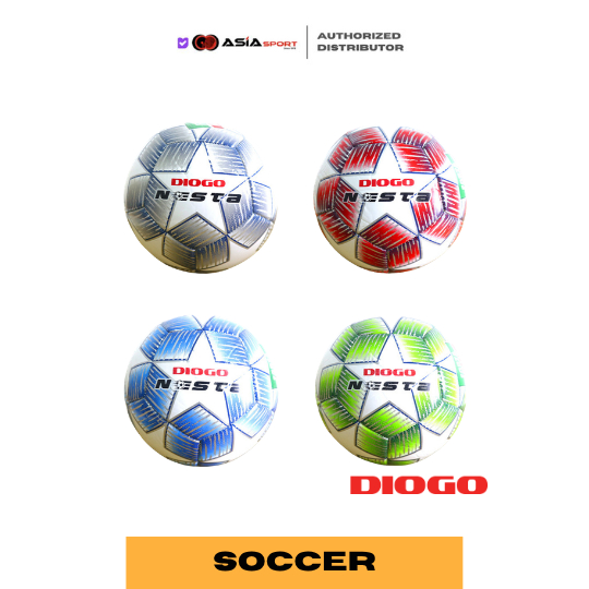 Soccer Ball Diogo Nesta (3) PVC | Sepak Bola | Bola Sepak Diogo Nesta Size 3