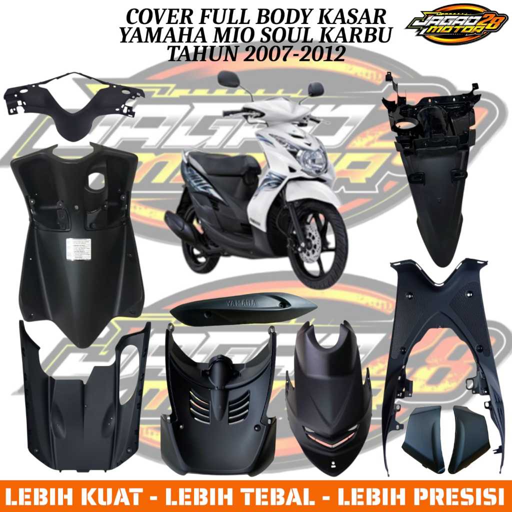 COVER BODY KASAR YAMAHA MIO SOUL KARBU - BODI KASAR MIO SOUL KARBU - COVER BODI BODY MIO SOUL KARBU