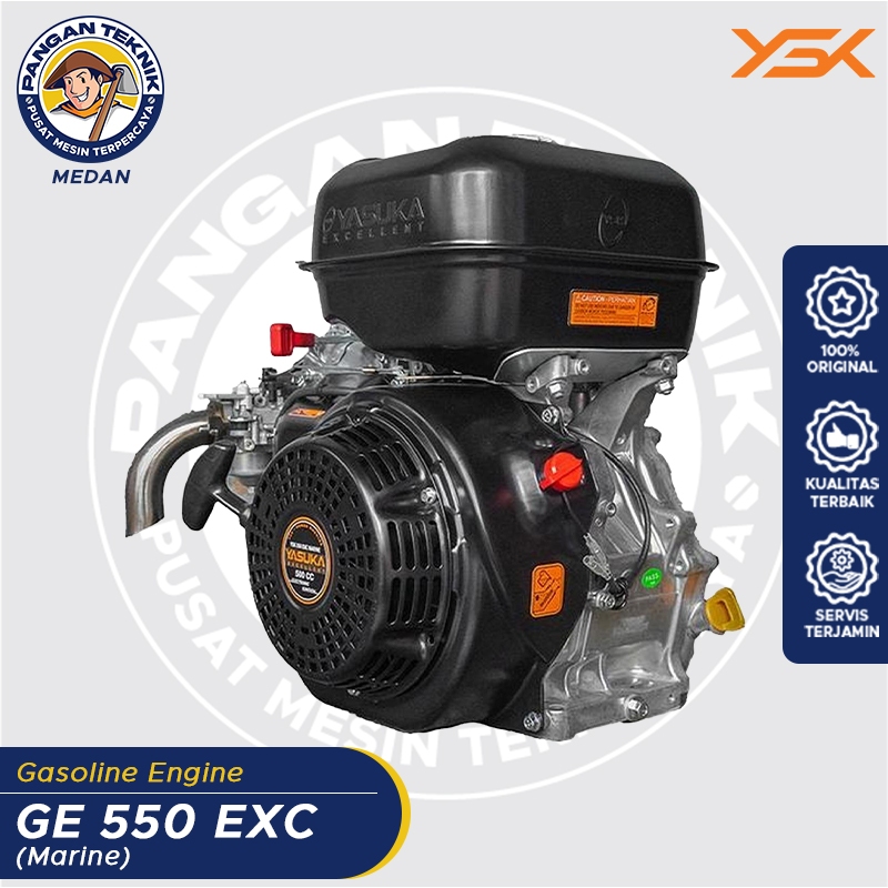 Mesin Penggerak Bensin YSK 550 Excellent Marine 500 cc | YSK 550 EXCELENT MARINE 500CC