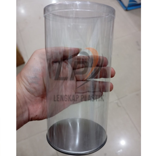 Tabung Mika Alas Kaleng / Toples Mika kue kering / Toples Souvenir / Tabung PET