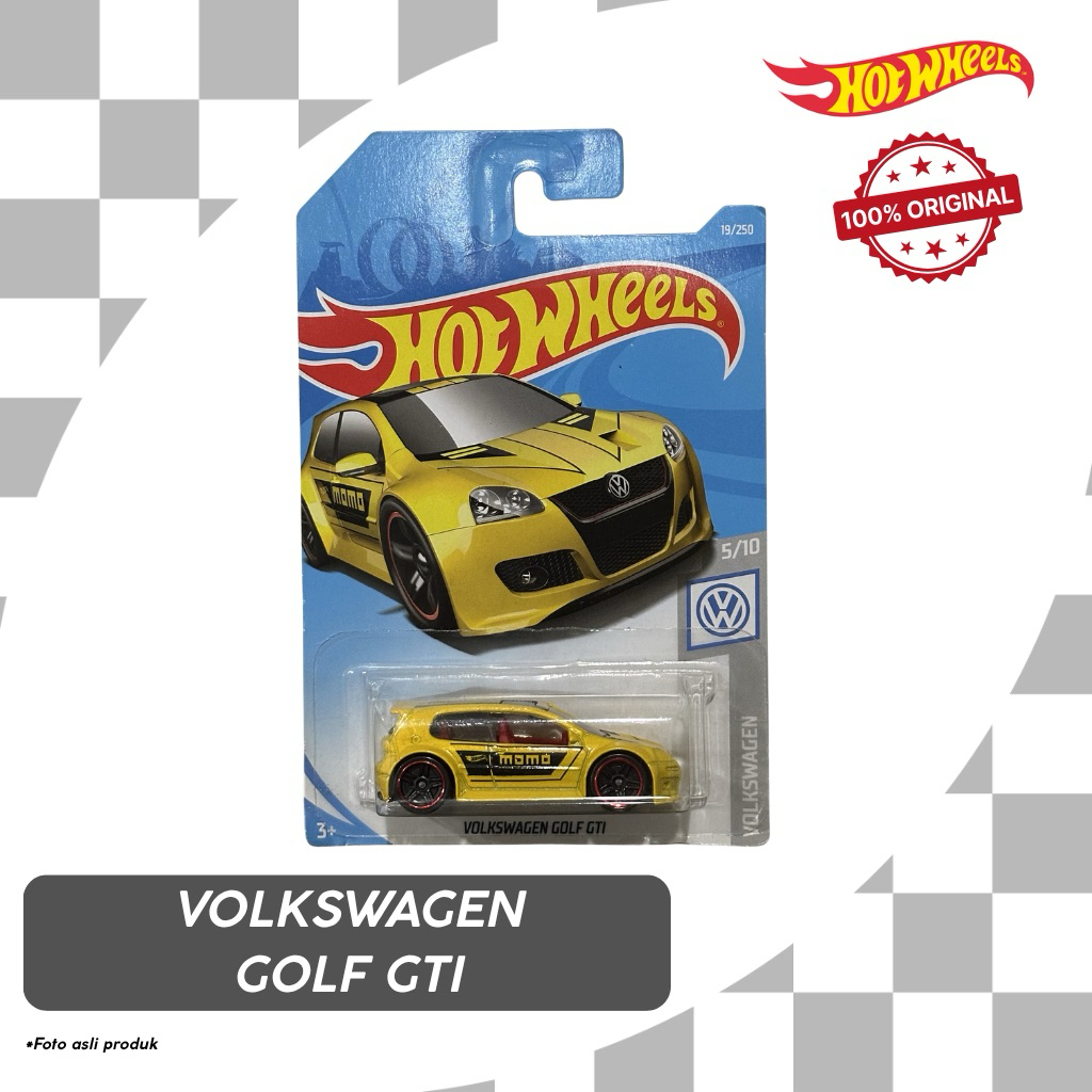 Hotwheels Reguler Basic Car VW Volkswagen Golf GTI