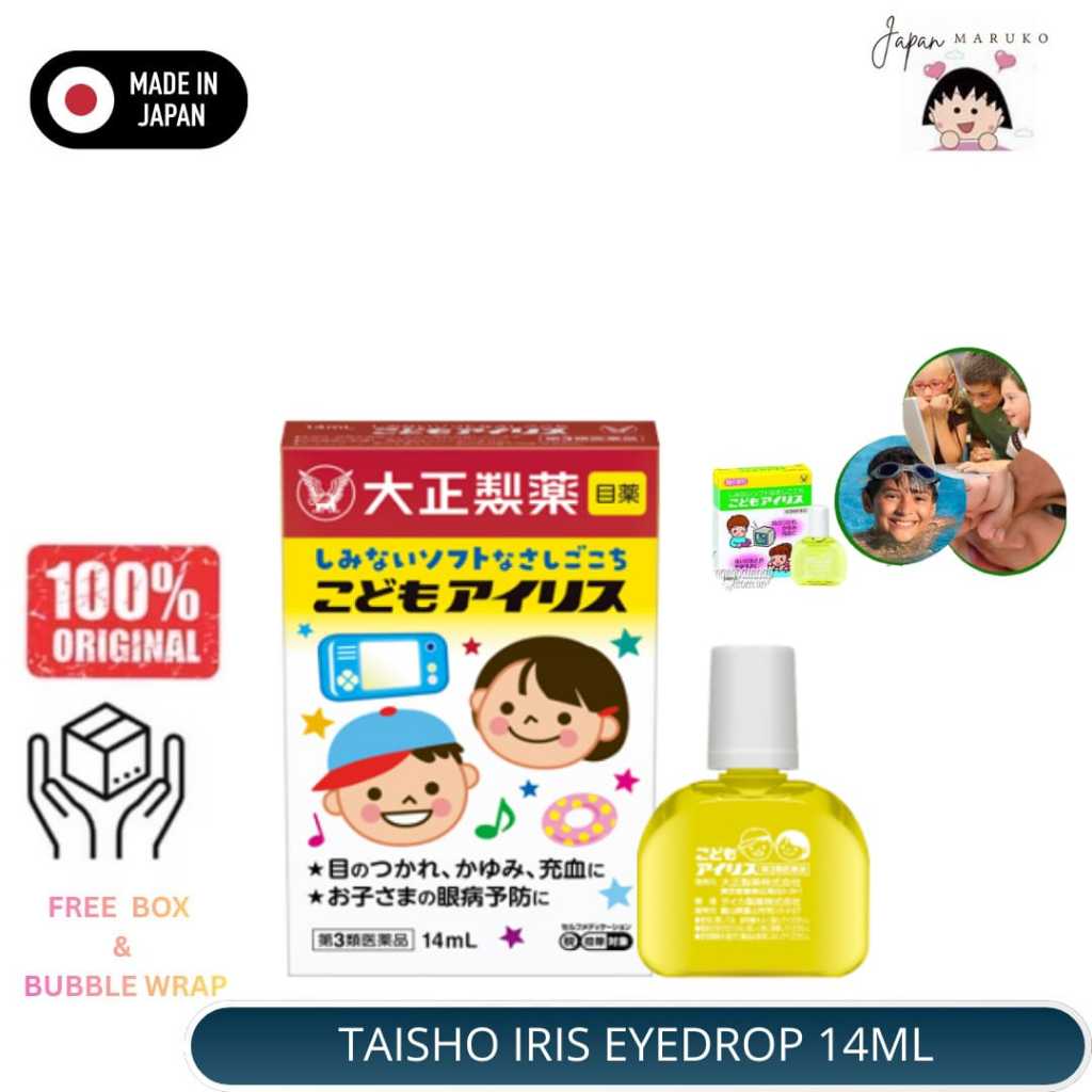 Iris Taisho Eyedrops Tetes Mata Anak 14ml original Japan