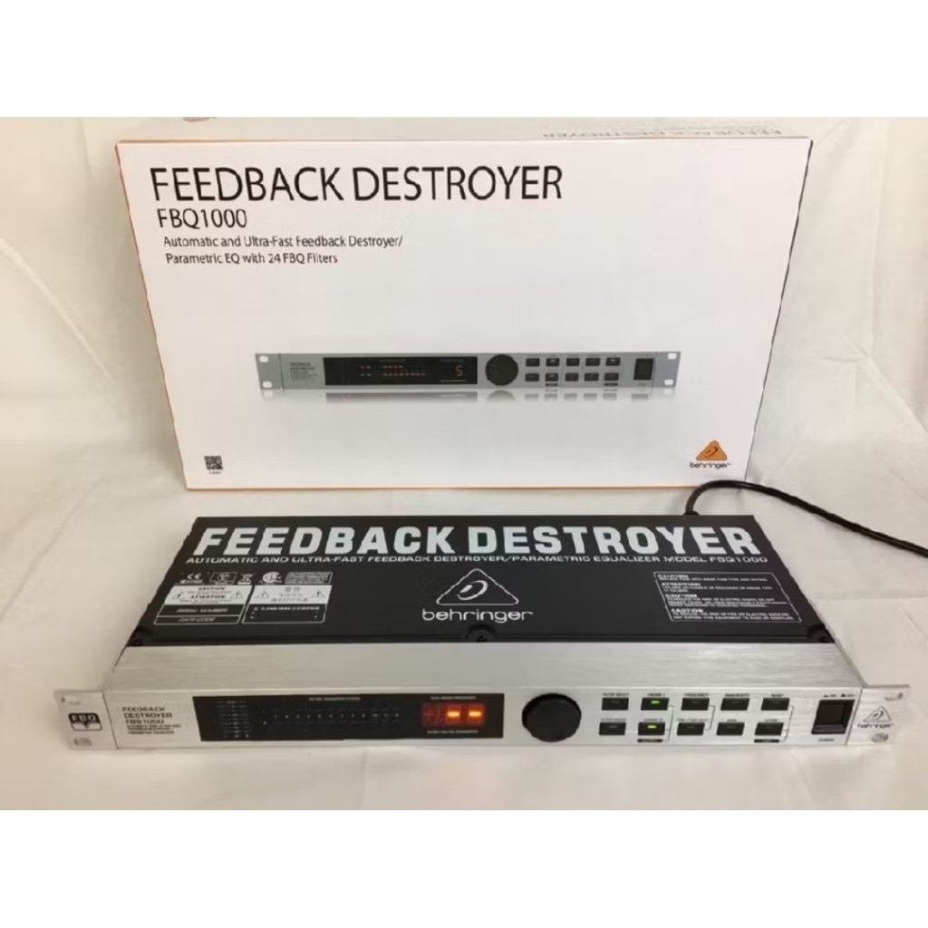 Feedback Destroyer Behringer FBQ1000 / FBQ1000 ANTI FEEDBACK
