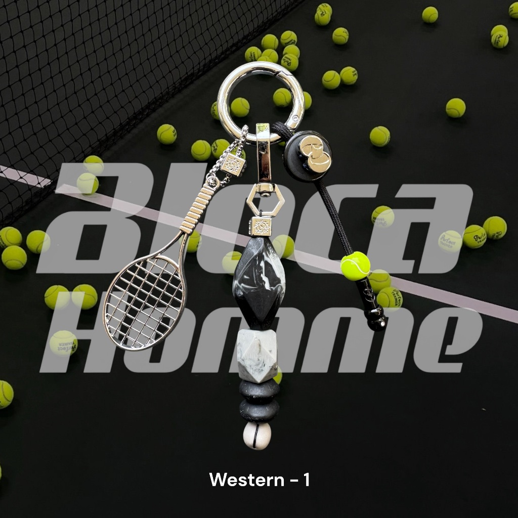[Bloca Homme Bag Charm] Western