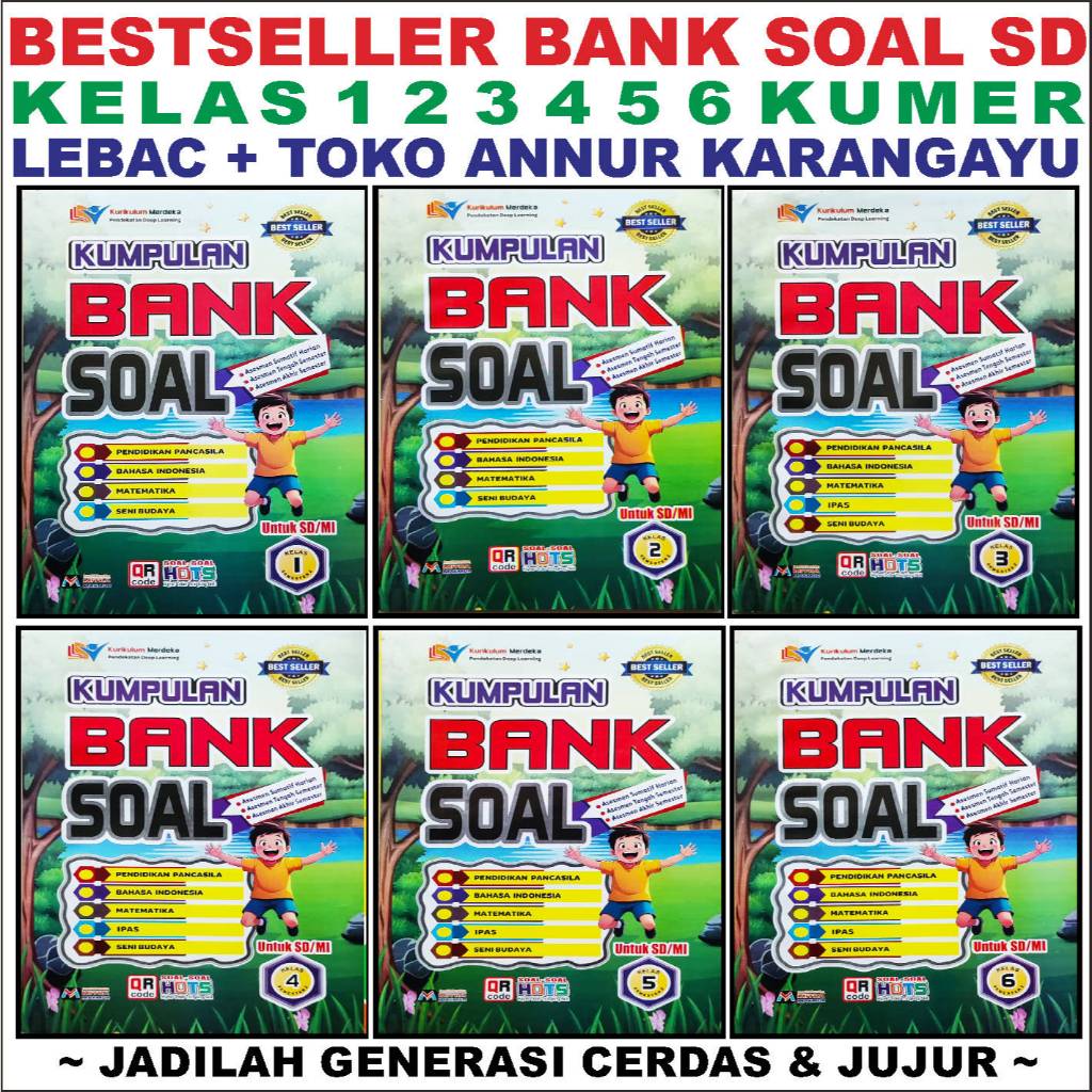 Lebas5+1 Bank Soal Sd Fokus pintar 5 Bonus 1 Lks Best Seler Beli 5+1 Gratis Modul Sukses + Kunci Jaw