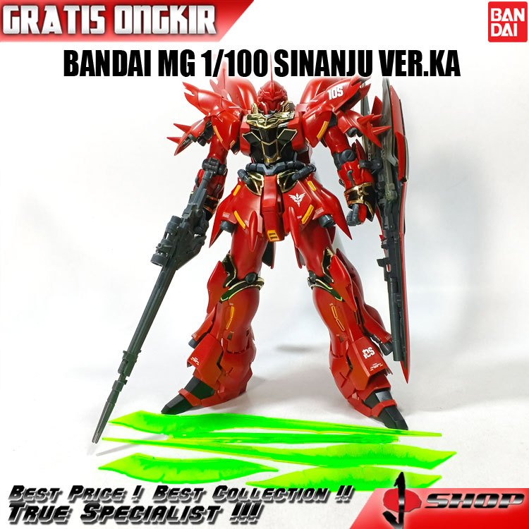 BANDAI MG 1/100 SINANJU VER.KA MG2197