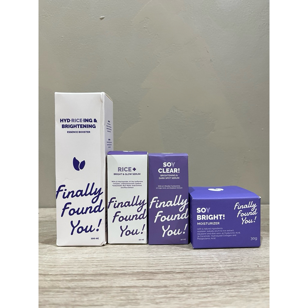 NEW SERUM,MOISTURIZER, FACE MIST ESSENCE MIST OCEAN BLUE PEA DAN RICE TONER FINNALY FOUND YOU