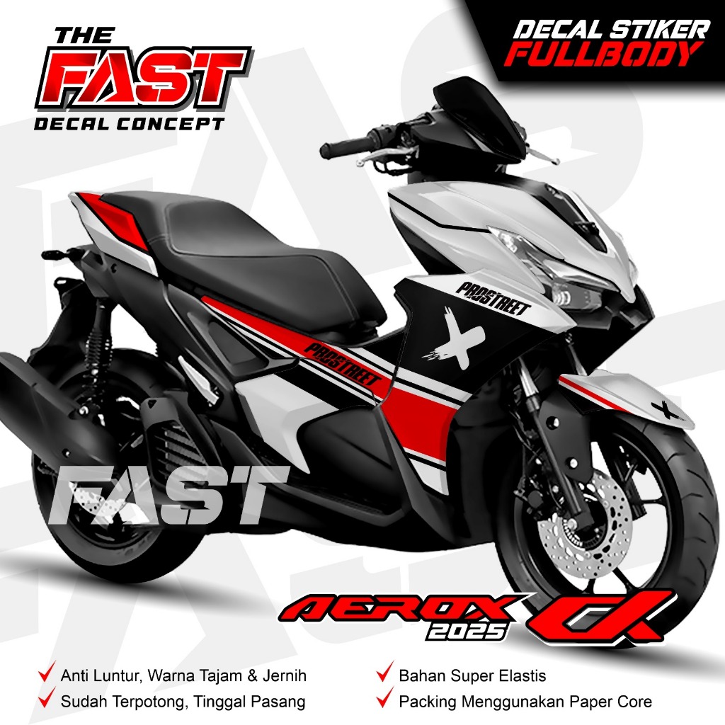 TERBARU DECAL AEROX ALPHA Fullbody - Dekal Stiker AEROX ALPHA Decal Stiker Motor AEROX ALPHA Design 