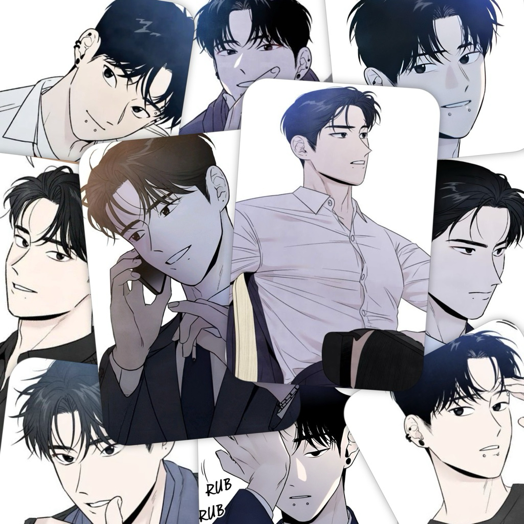 Photocard Manhwa My Reason To Die Cha gyeol