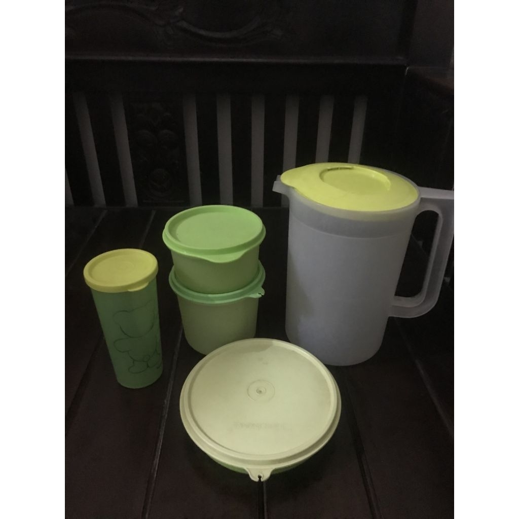 Tupperware Teko Set Tempat Bekal Tupperware Original Second