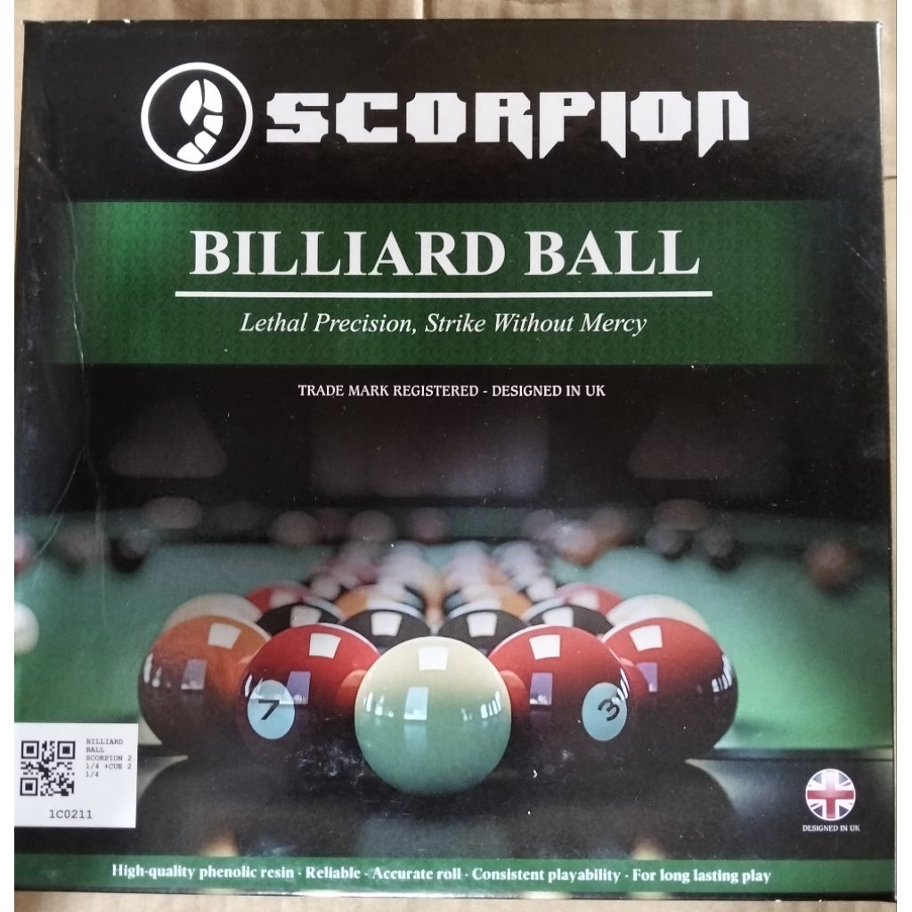 BOLA BILIARD SCORPION