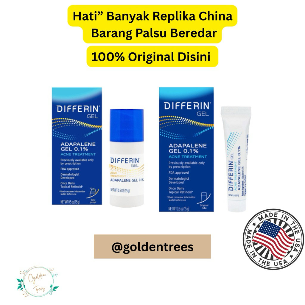 Differin Adaplene Gel Original USA