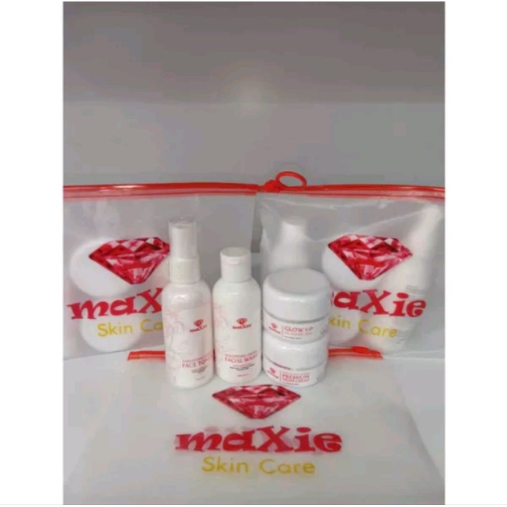 MAXIE GLOW SKINCARE / PAKET WAJAH MAXIE GLOW ORIGINAL