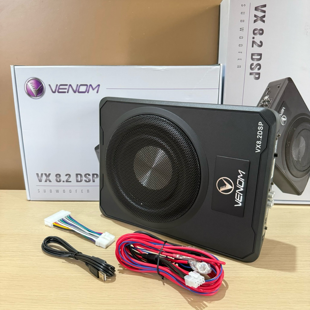 SUBWOOFER KOLONG VENOM VX 8.2DSP SUB KOLONG VENOM VX 8.2 DSP SUBWOOFER KOLONG 8” AKTIVE WITH PROCESS
