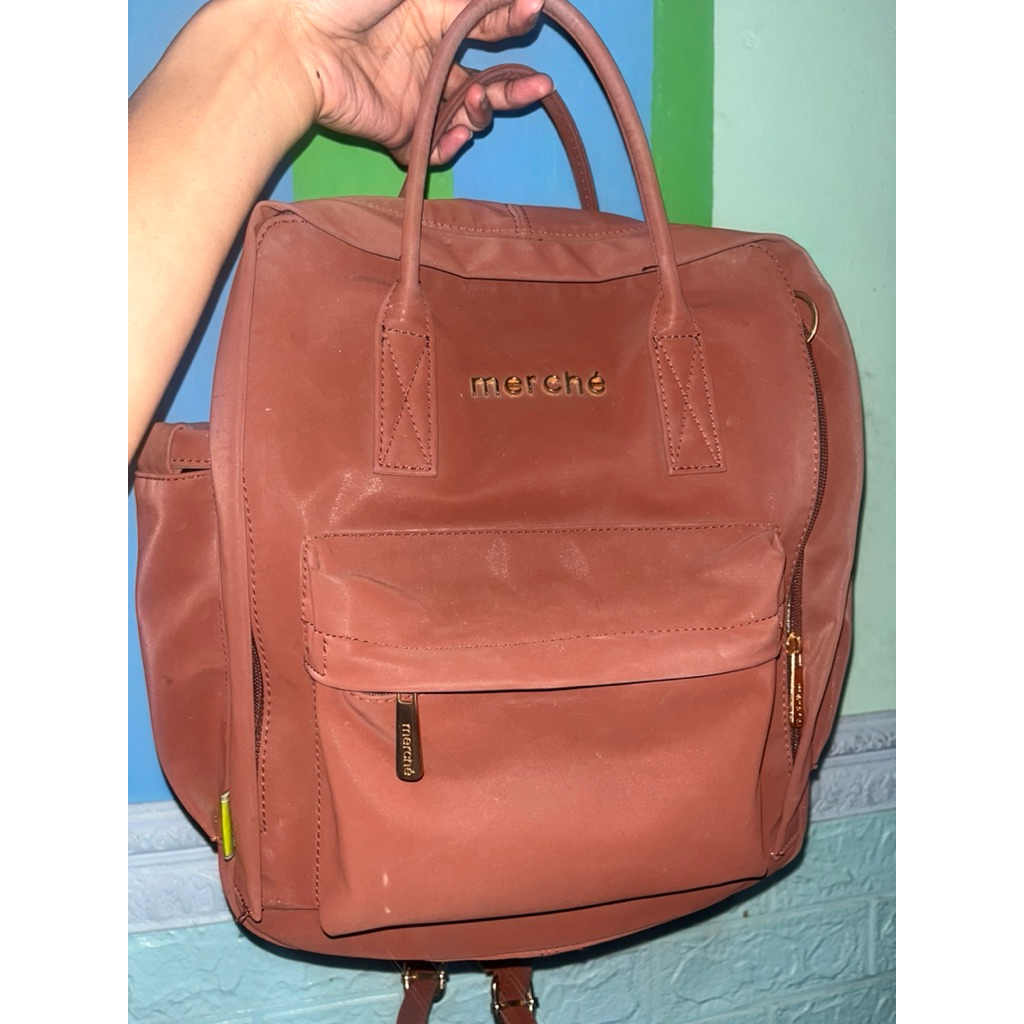 PRELOVED BACKPACK MERCHE WATER RESISTANCE