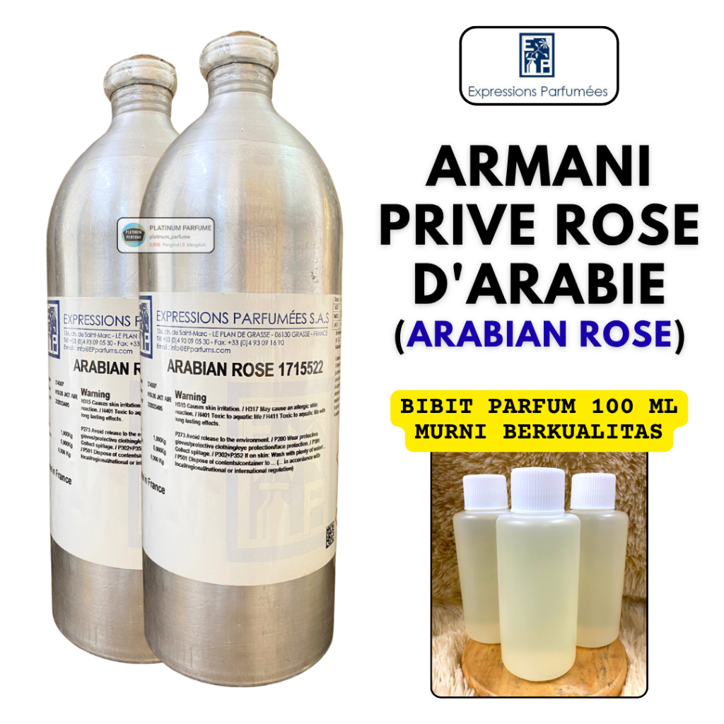 Bibit Parfum ARABIAN ROSE Repack 100 ML MURNI SUPER EXPRESSIONS - Bibit Parfum by Expression - Arabi